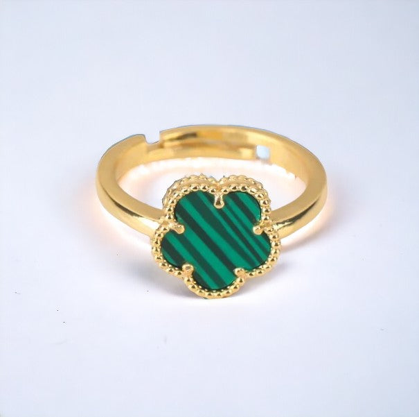 LUSSO™ Viral Adjustable Clover Ring