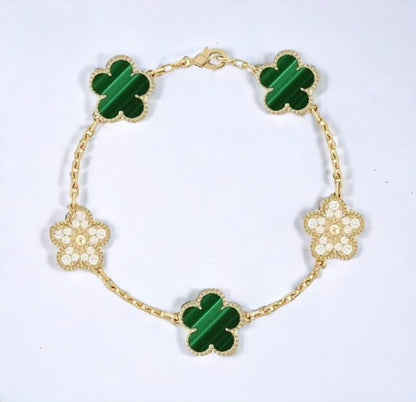 LUSSO™ Clover Iced Bracelet